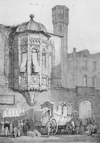 Hotel de Prague by Samuel Prout